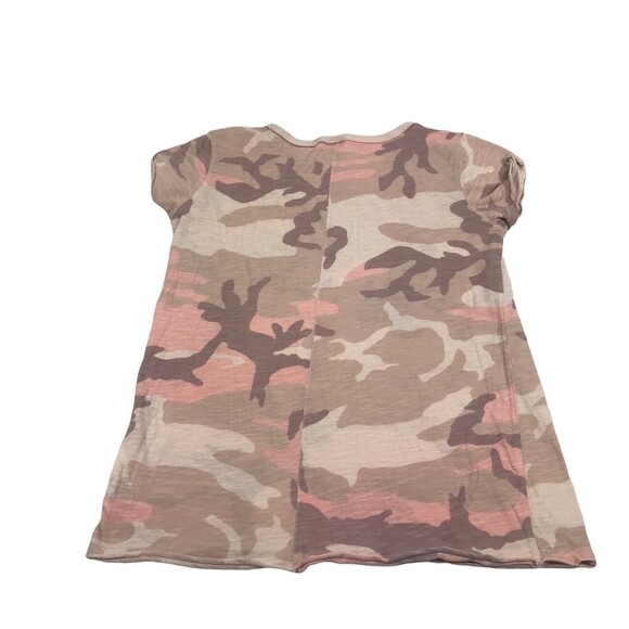 We the Free Women’s Pink Camo Clare Tee Size S - Picture 7 of 9